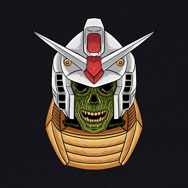 gundam rx 78 zombie by opoyostudio